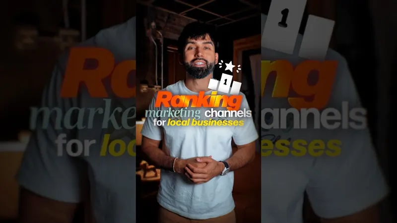 Ranking Marketing Channels for Local Businesses (S to F Tier) (YouTube video)